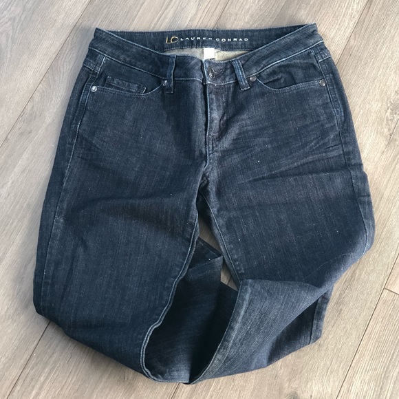 LC Lauren Conrad Denim - Lauren Conrad Dark Wash Jeans Size 2